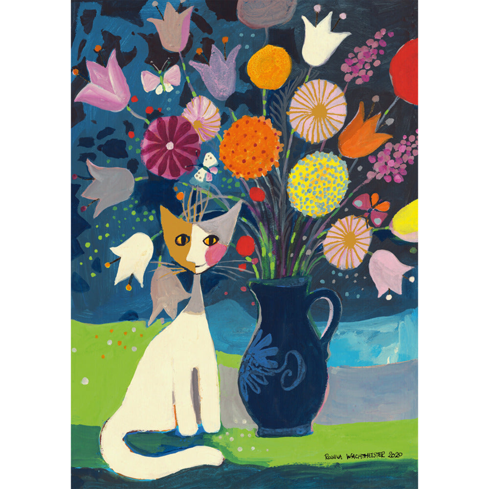 Rosina Wachtmeister: Weisse Katze, Puzzle