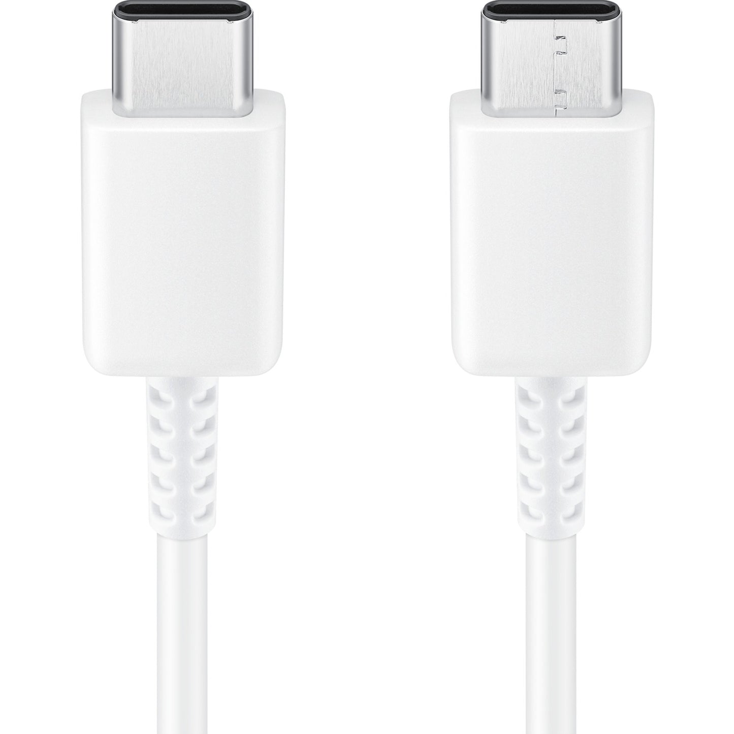 Samsung USB 2.0 Kabel, USB-C Stecker > USB-C Stecker (weiss, 1 Meter, Laden mit bis zu 60 Watt)