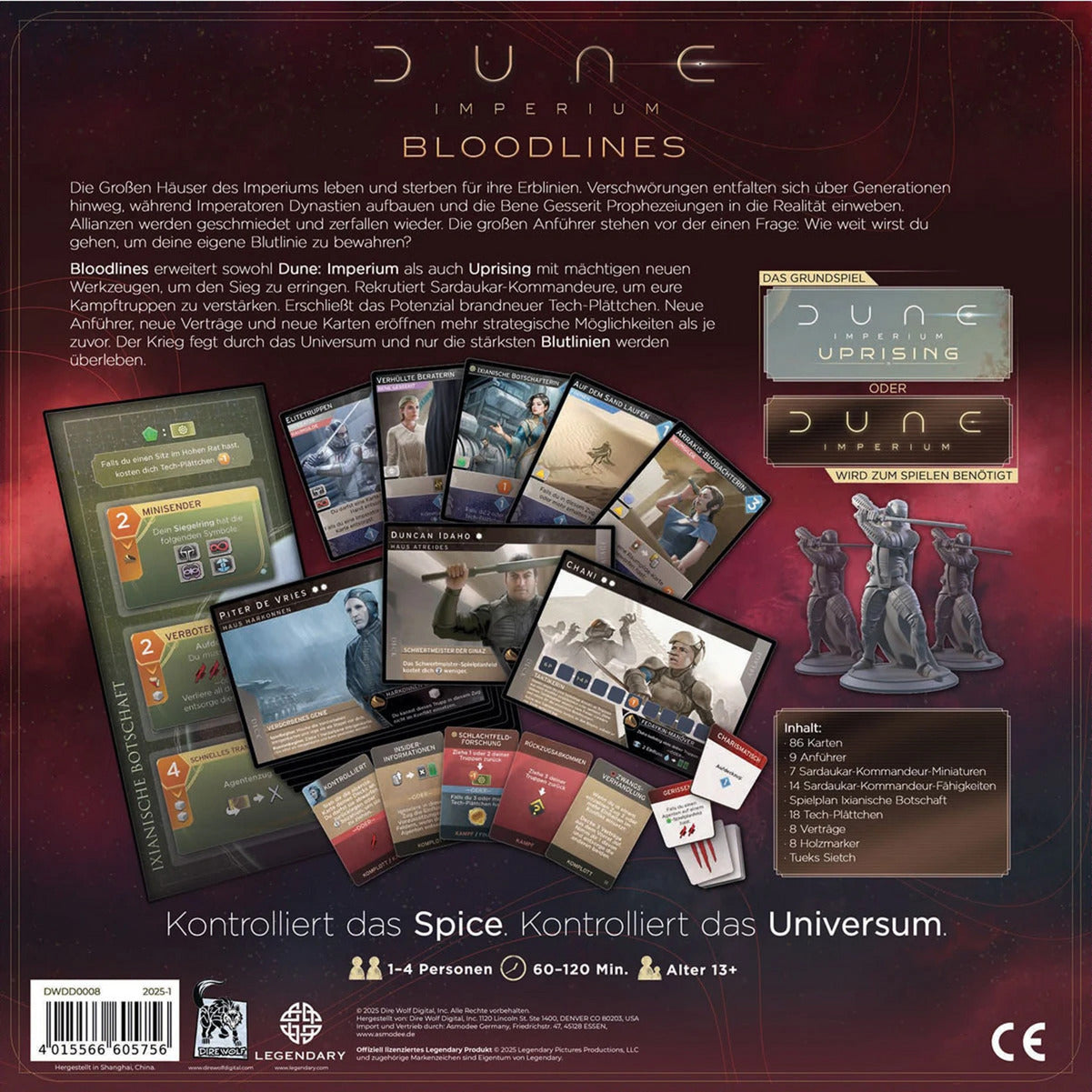 Dune: Imperium - Bloodlines, Brettspiel