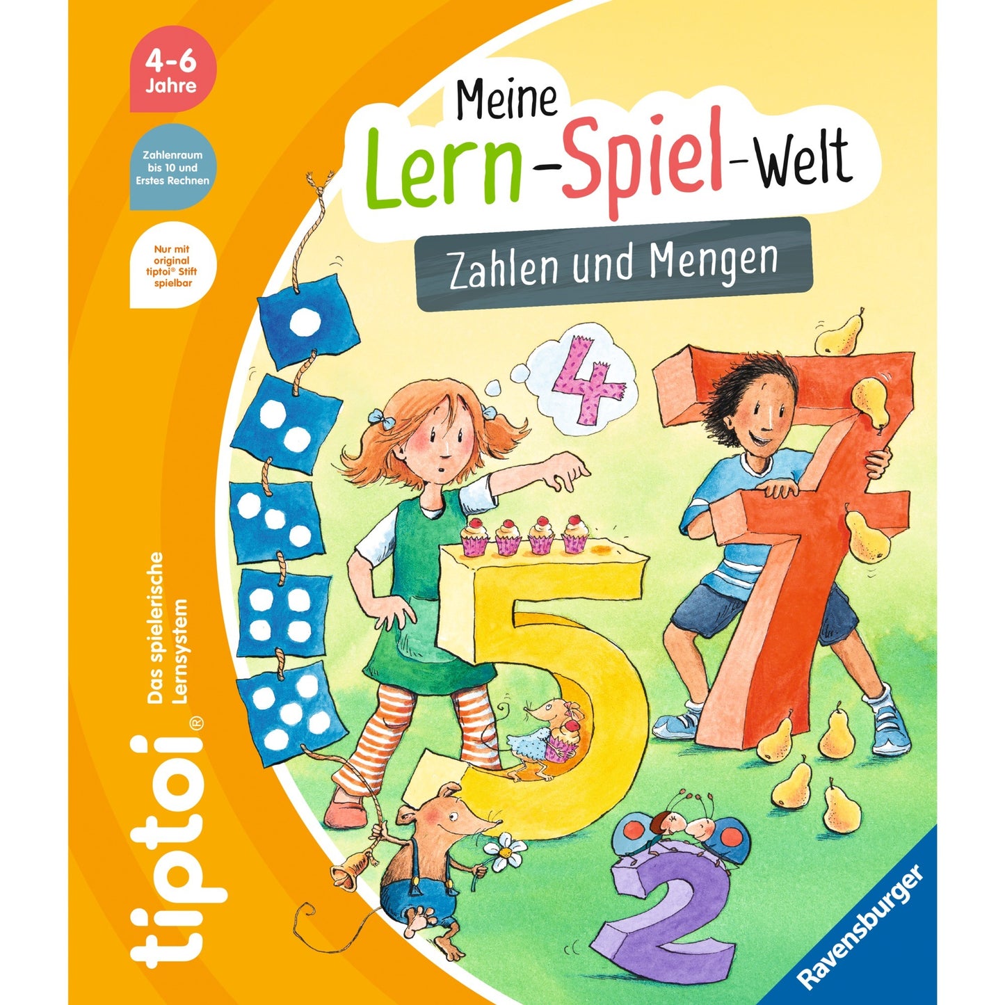 Ravensburger tiptoi Meine Lern-Spiel-Welt: Zahlen und Mengen