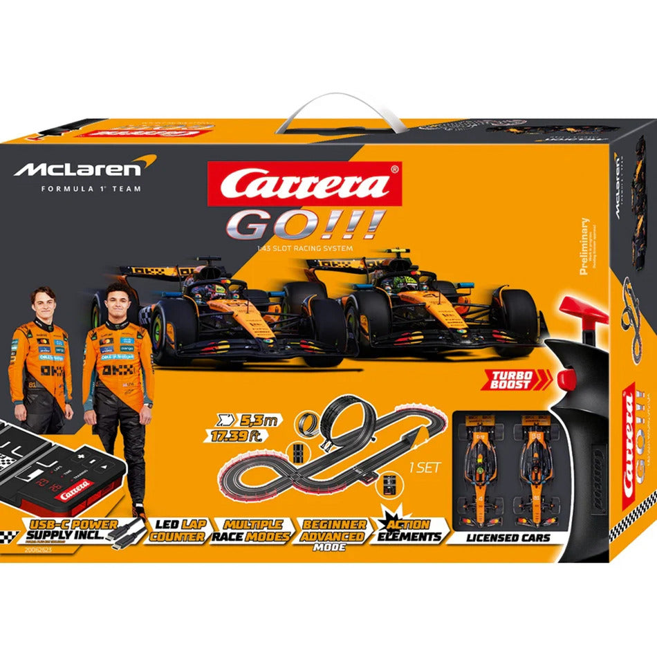 GO!!! McLaren Racing, Rennbahn