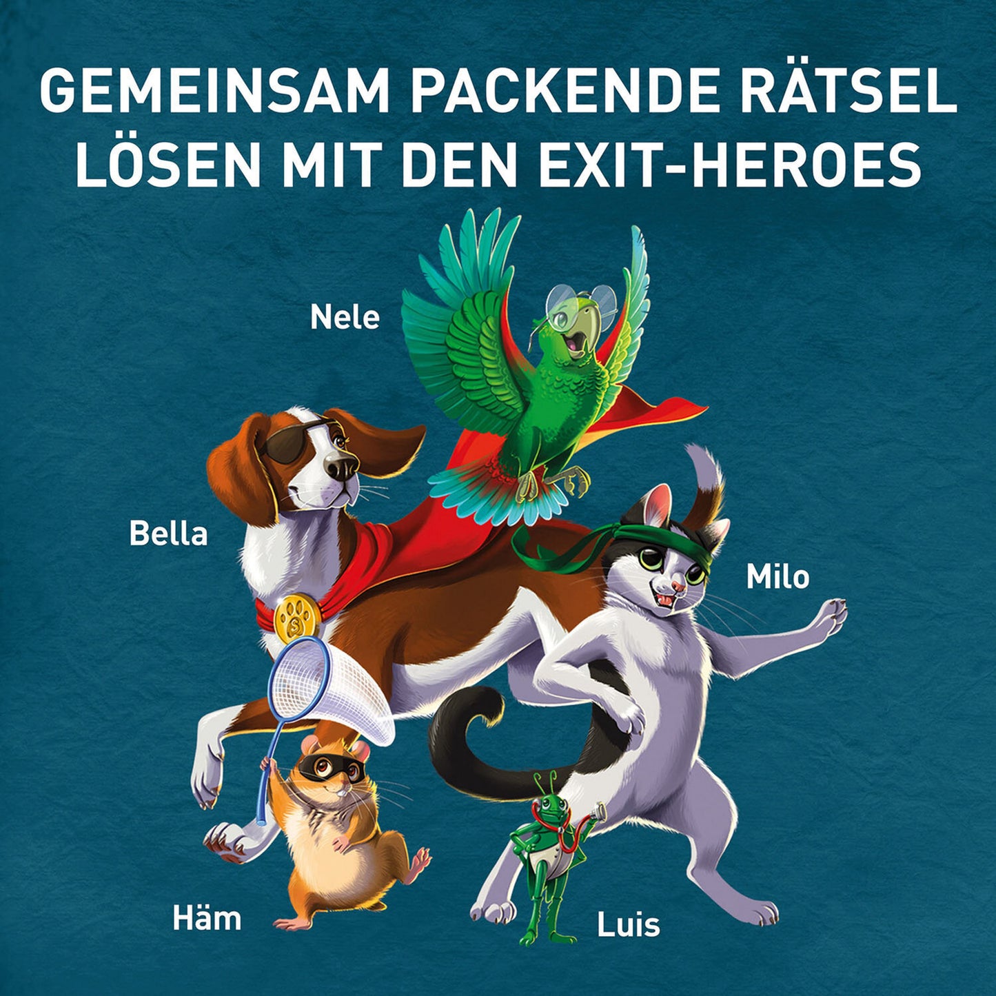 EXIT Das Spiel Family 2: Backstage Boys/Jahrmarkt im Dunkeln, Rätselspiel