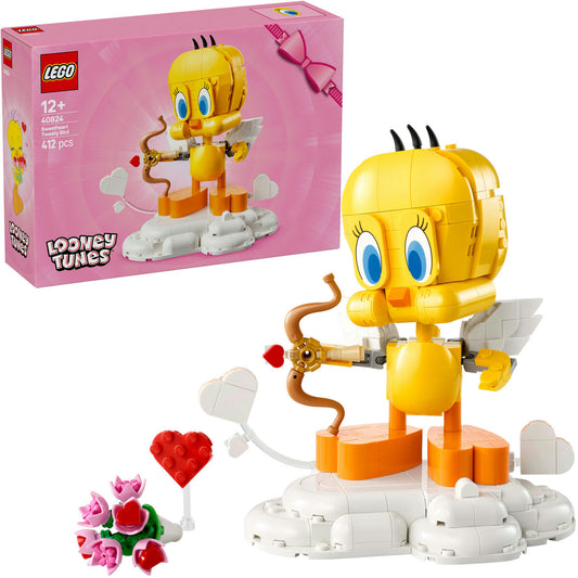 40824 Looney Tunes Liebesbote Tweety, Konstruktionsspielzeug