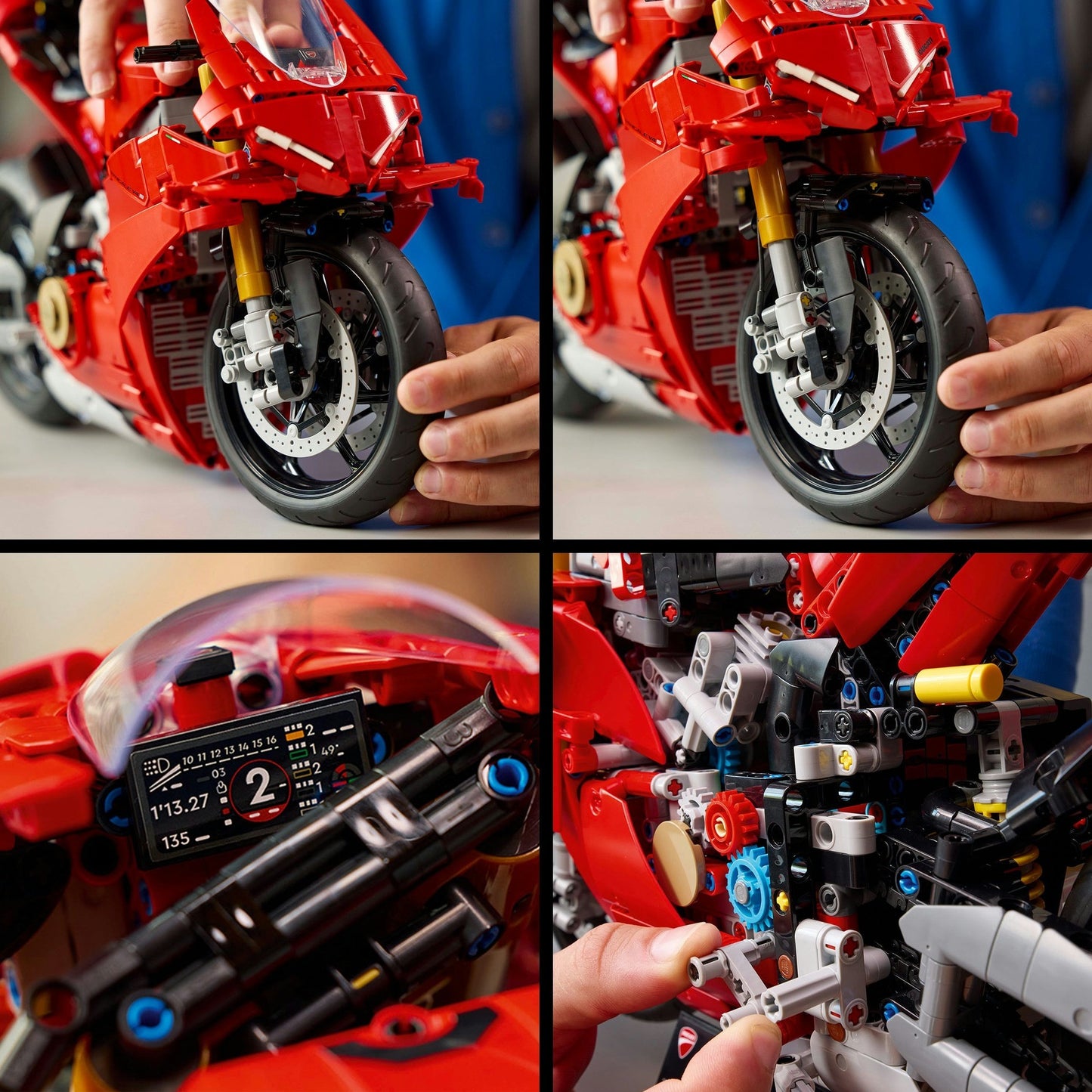 42202 Technic Ducati Panigale V4 S Motorrad, Konstruktionsspielzeug