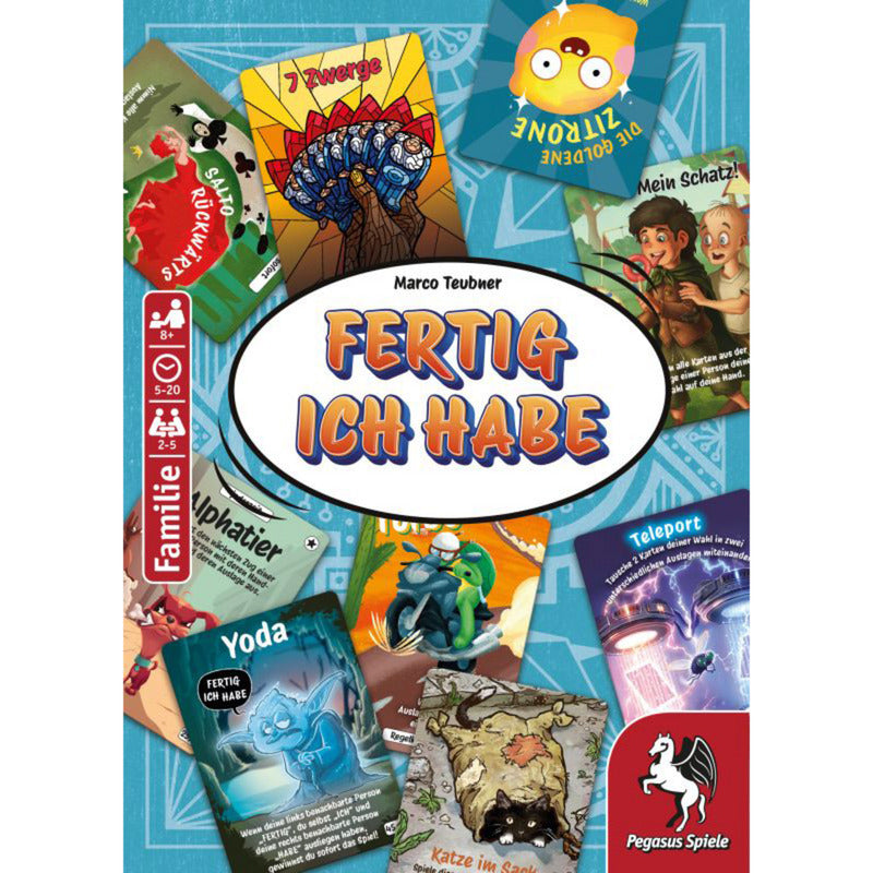 Fertig ich habe, Kartenspiel