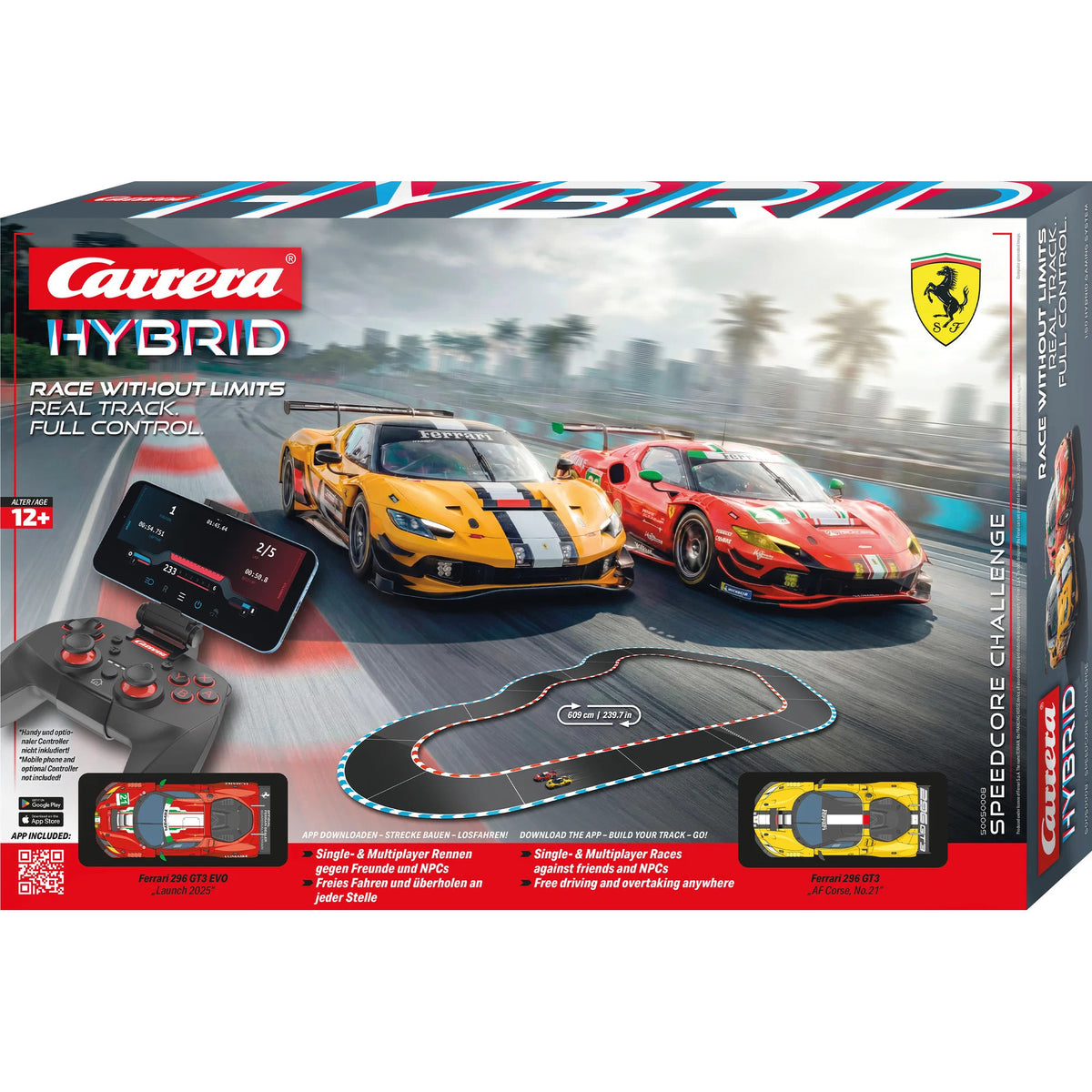 HYBRID Speedcore Challenge, Rennbahn