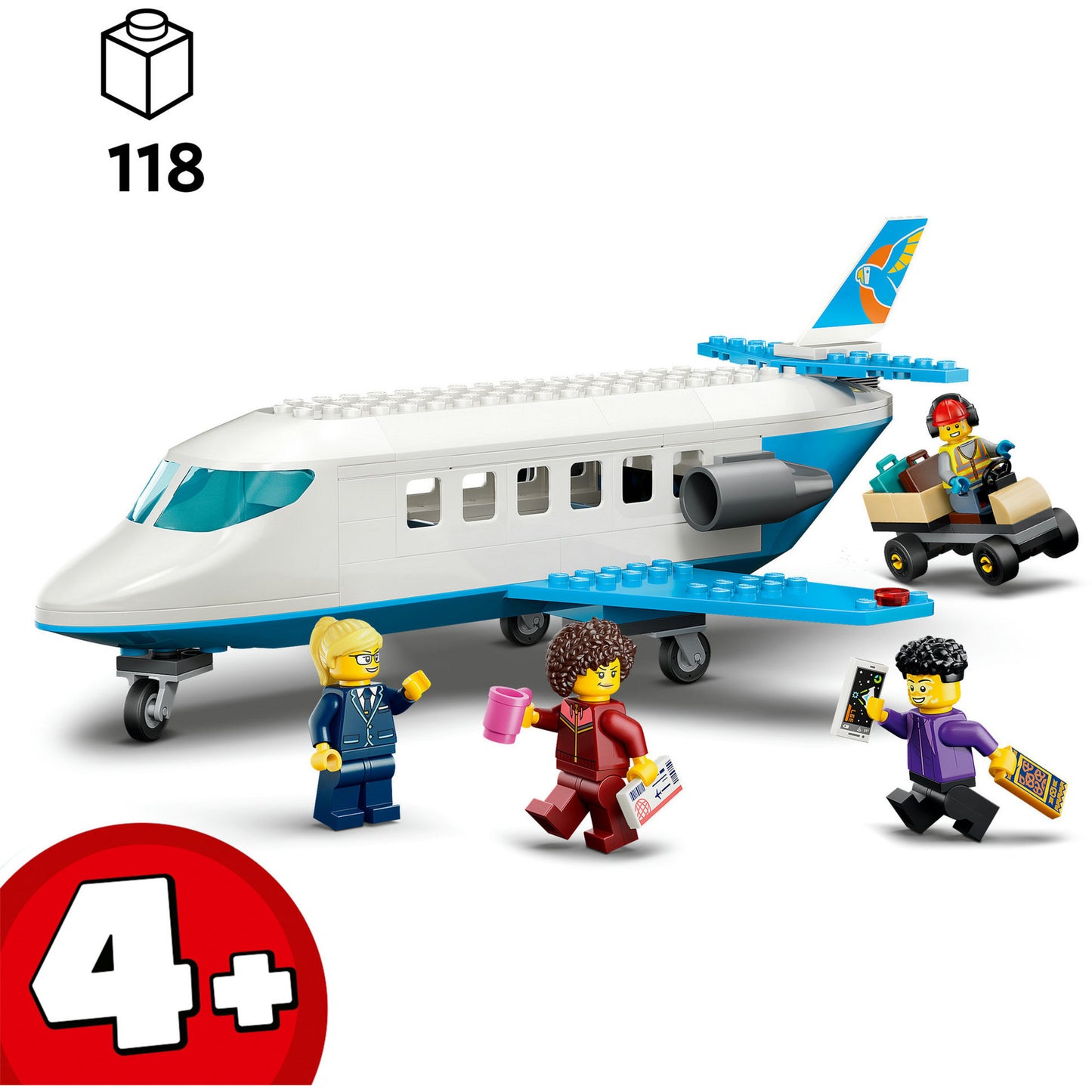 60492 City Passagierjet, Konstruktionsspielzeug