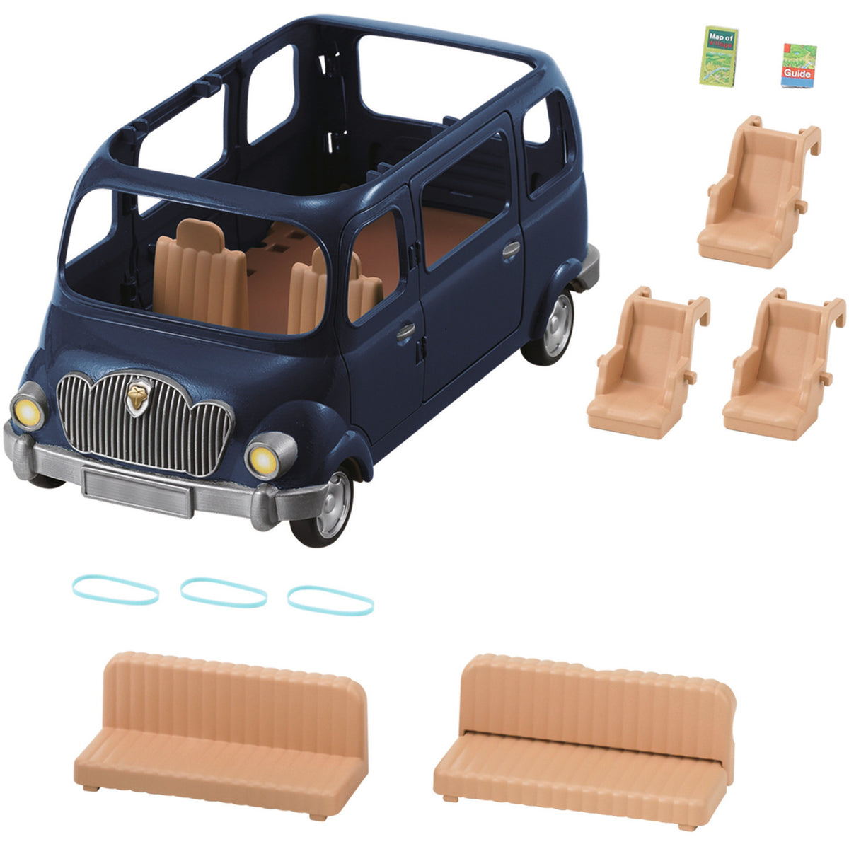 Sylvanian Families - Familien-Siebensitzer, Konstruktionsspielzeug