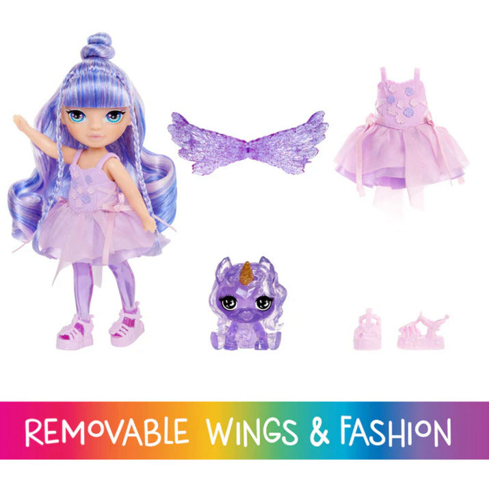 Rainbow High Littles Fantasy Fairies - Amethyst, Puppe