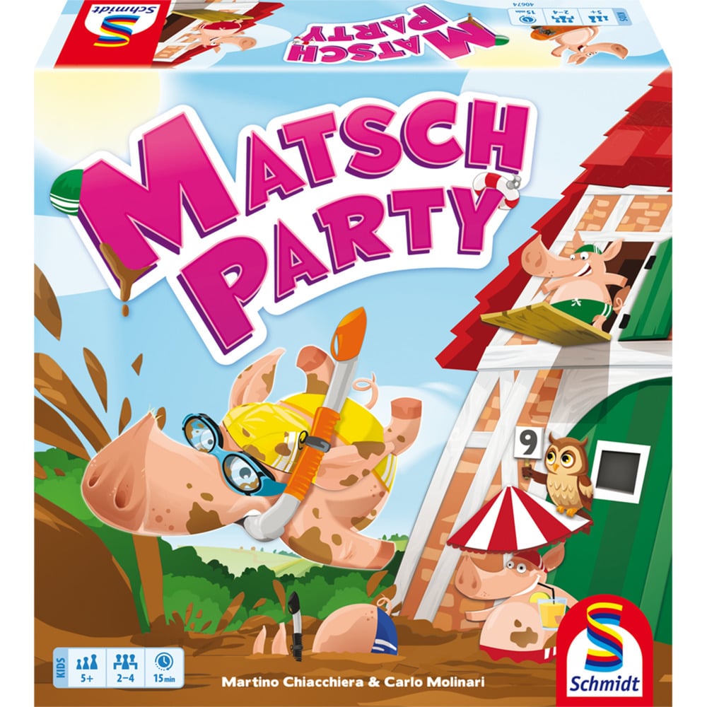 Matsch-Party, Brettspiel
