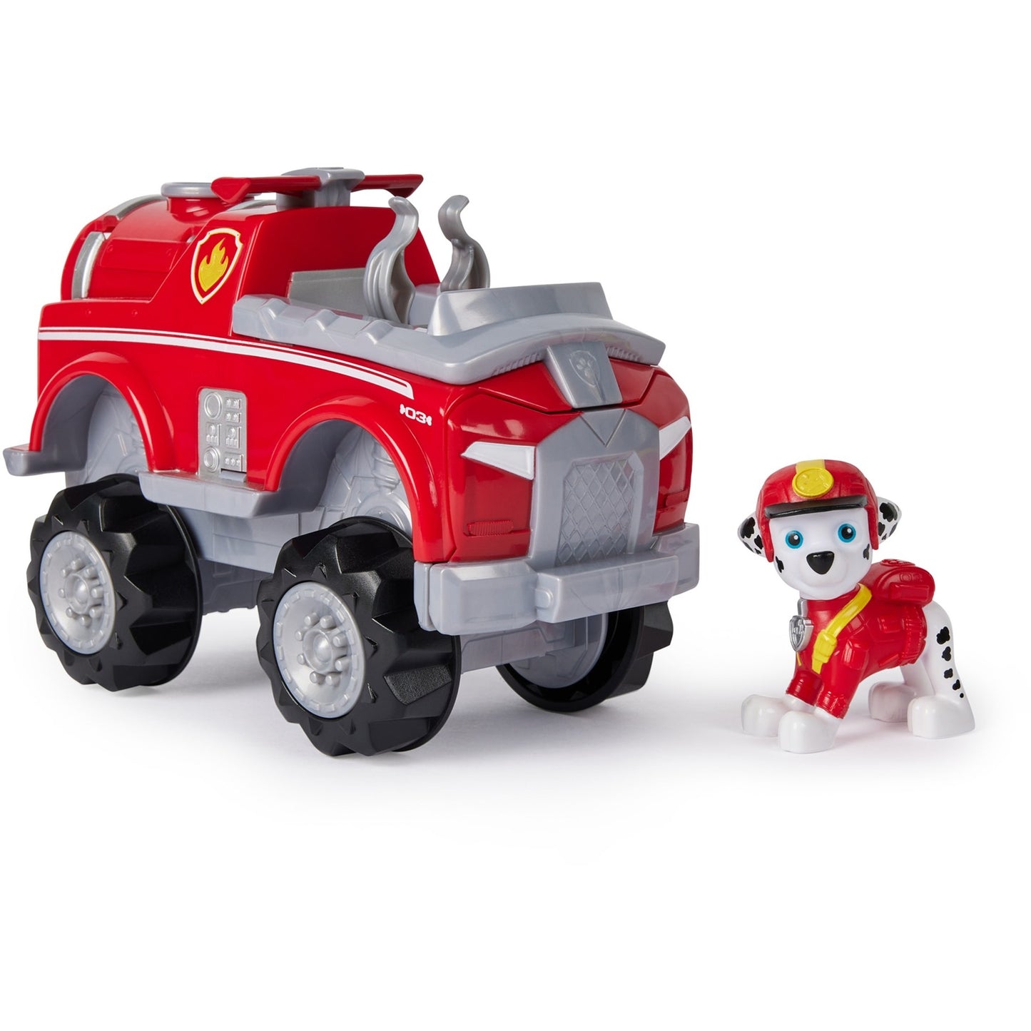 Spin Master Paw Patrol - Jungle Pups Elefanten-Fahrzeug mit Marshall-Figur, Spielfahrzeug