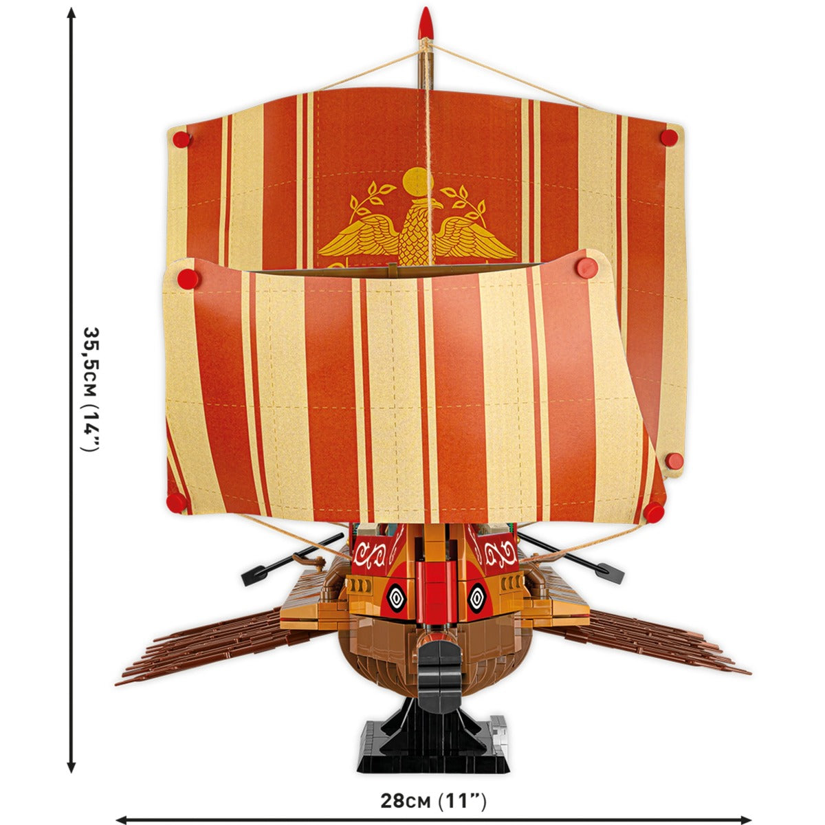 Römisches Kriegsschiff, Konstruktionsspielzeug