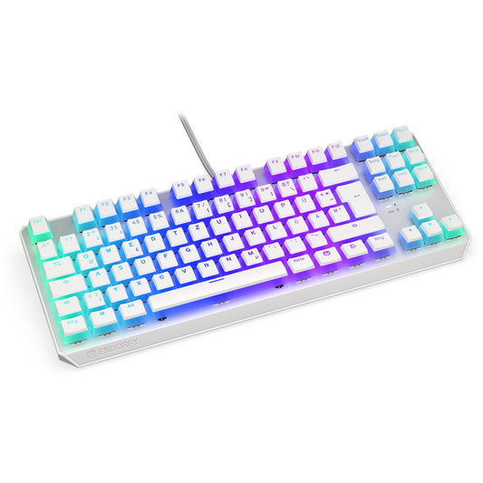 ENDORFY Thock TKL Pudding Onyx White (weiss, DE-Layout, Kailh RGB Red)