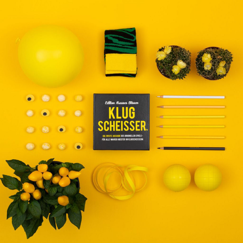 Klugscheisser 2 Black Edition - Edition krasses Wissen, Partyspiel