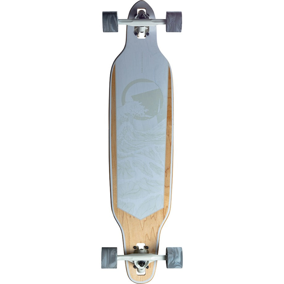 RAM Longboard Solitary Blanc de blanc (weiss/grau)