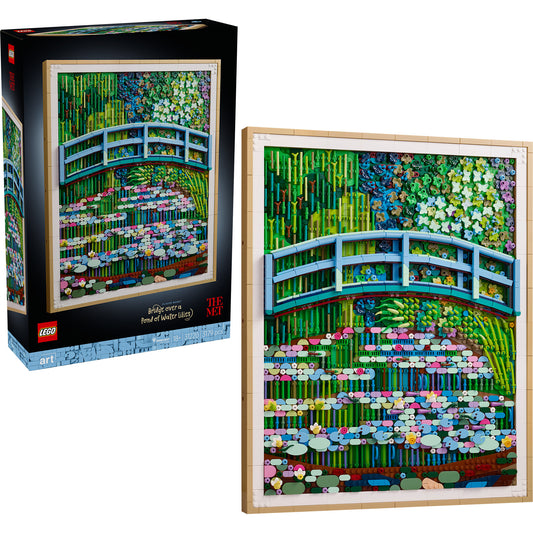 31220 Art Claude Monet - Brücke über einen Seerosenteich, Konstruktionsspielzeug