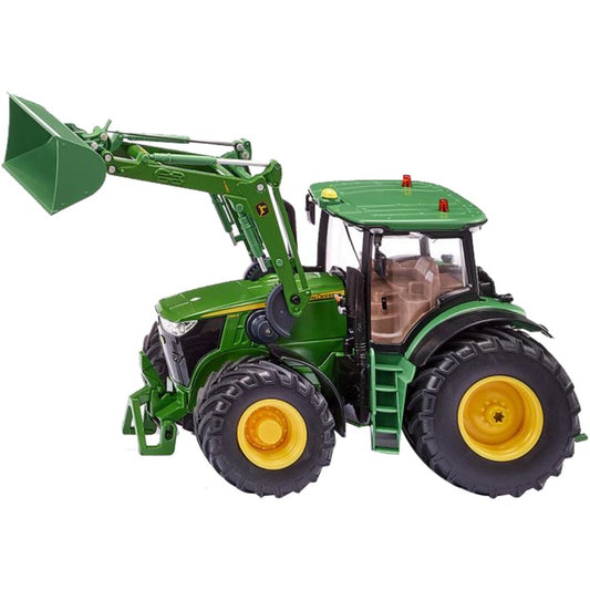 SIKU CONTROL32 John Deere 7310R mit Frontlader und Bluetooth App-Steuerung (grün, 1:32)