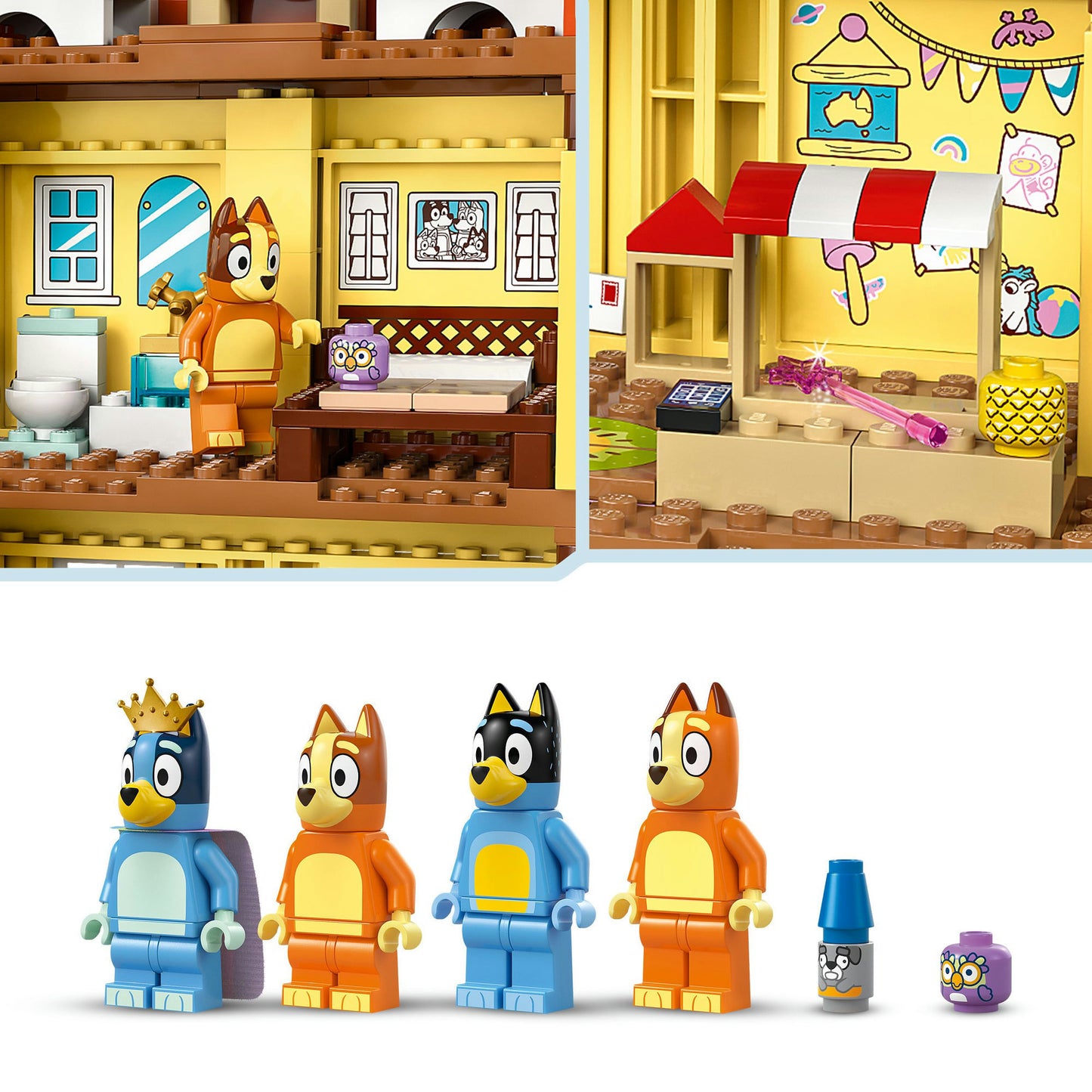 11203 Bluey - Blueys Haus, Konstruktionsspielzeug