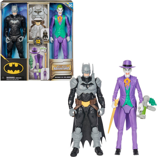 Spinmaster Batman Adventures - Batman vs The Joker (2er Set, 30 cm)