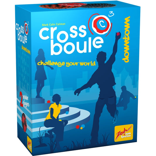 Zoch Crossboule Set Downtown (blau/rot)
