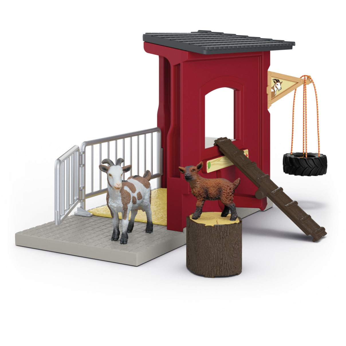 Farm World Ziegenstall, Spielgebäude