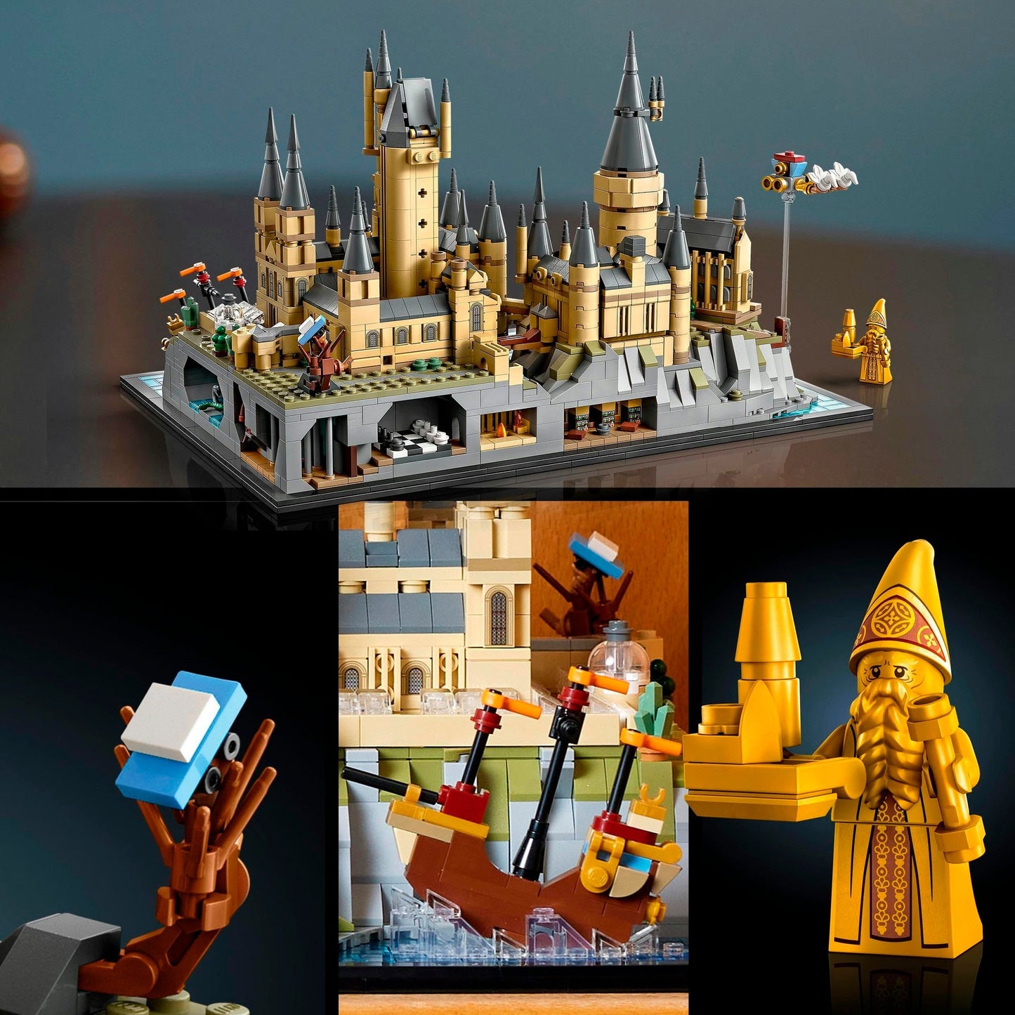 LEGO 76419 Harry Potter Schloss Hogwarts mit Schlossgelände, Konstruktionsspielzeug