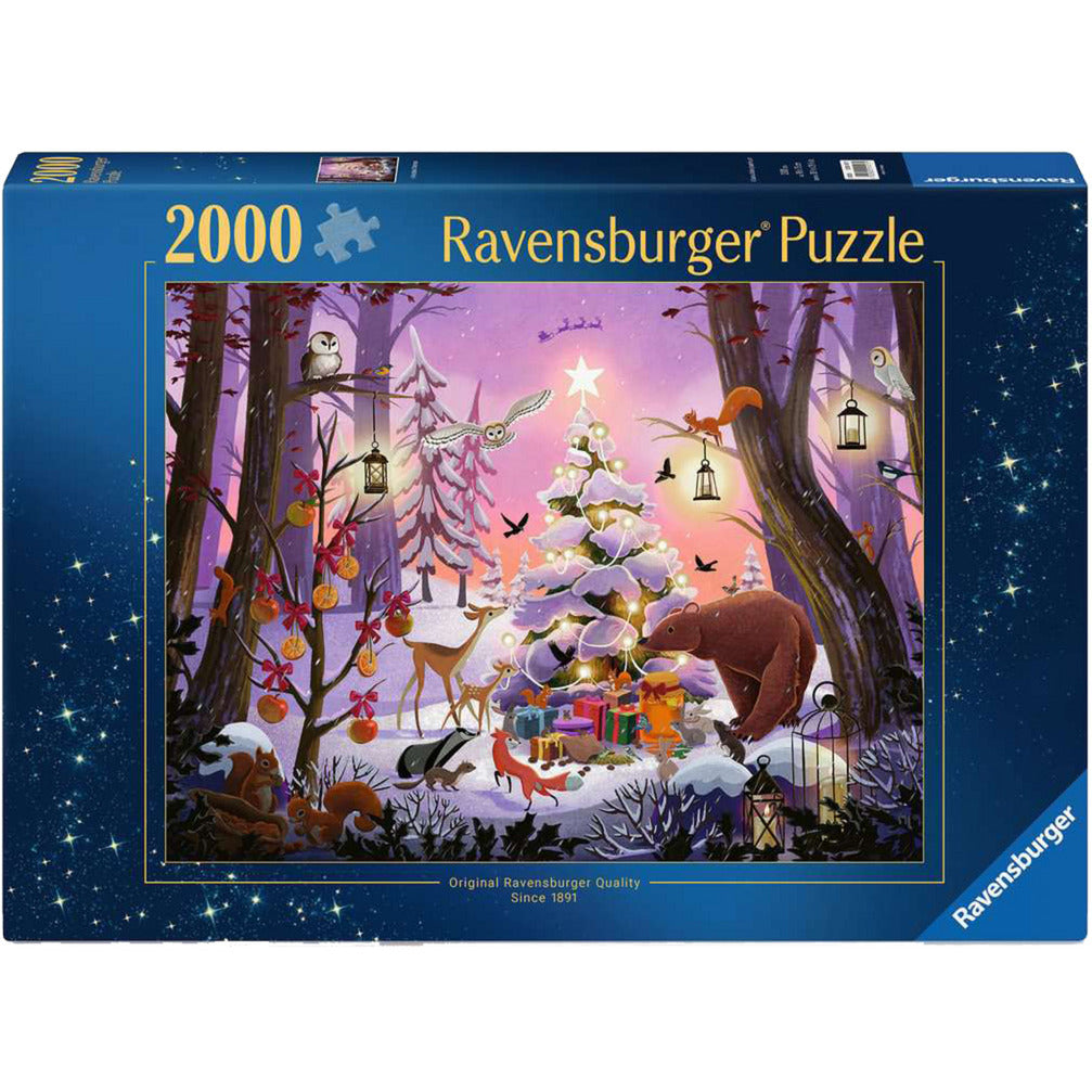 Puzzle - Weihnachten im Wald