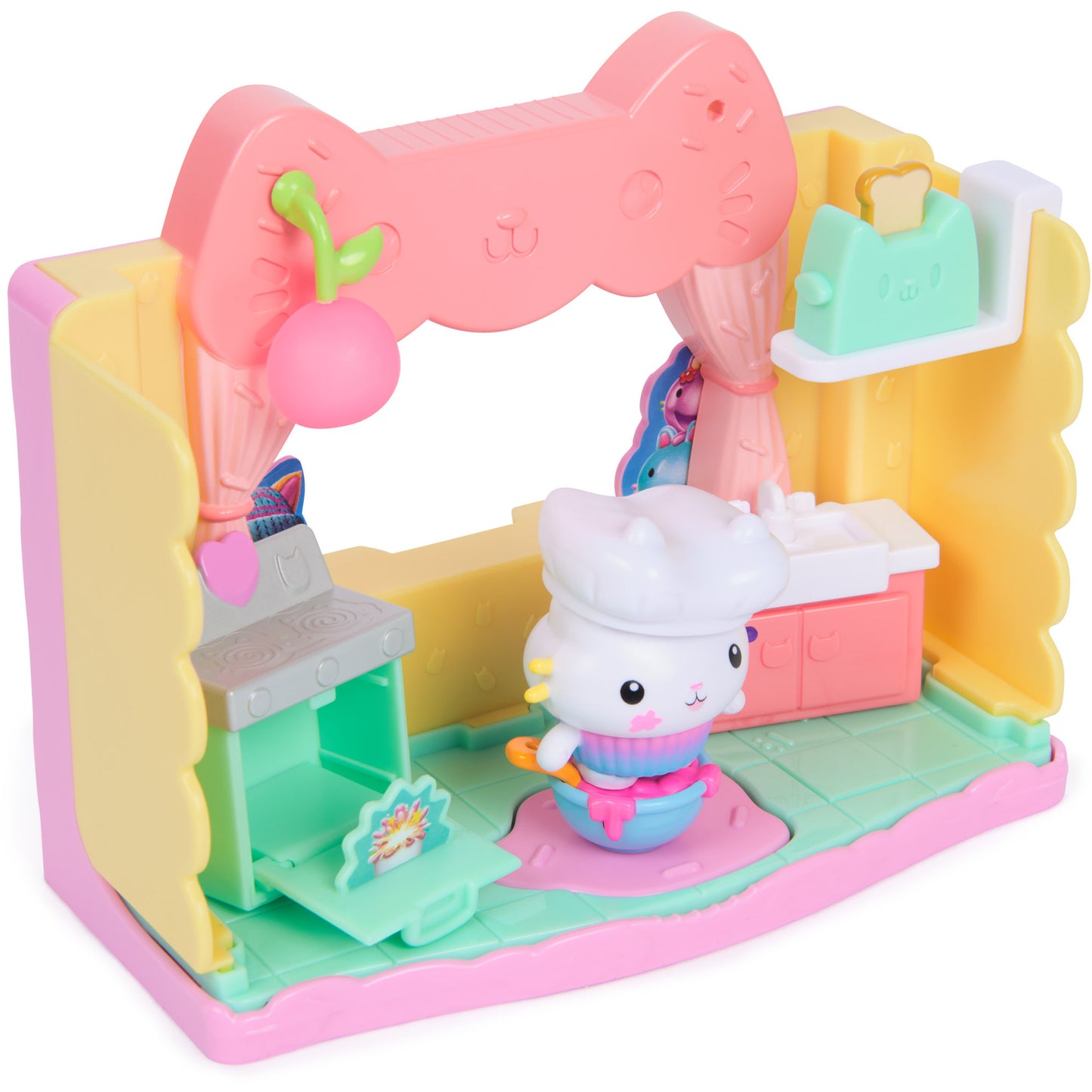 Gabby's Dollhouse: Der Film - Portal Raum Kuchis zuckersüsse Sprinkleküche, Spielfigur