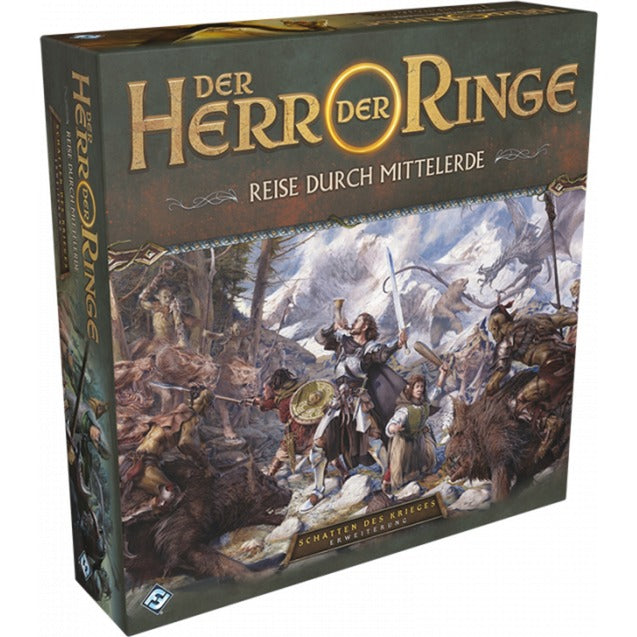 Asmodee Der Herr der Ringe - Reise durch Mittelerde: Schatten des Krieges, Brettspiel