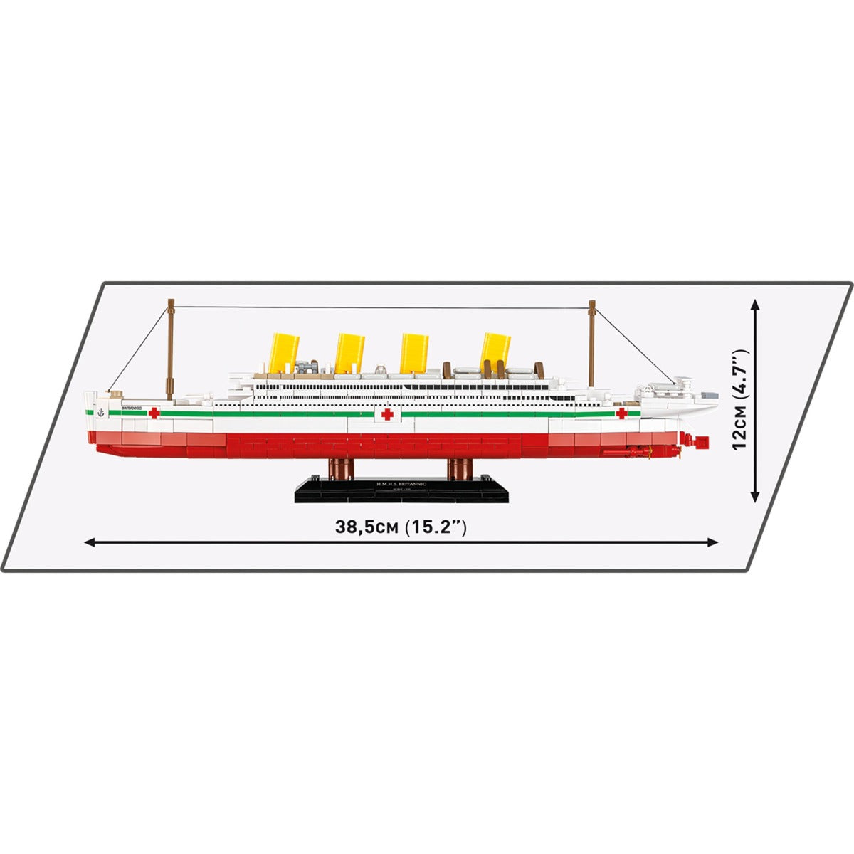 H.M.H.S. Britannic, Konstruktionsspielzeug