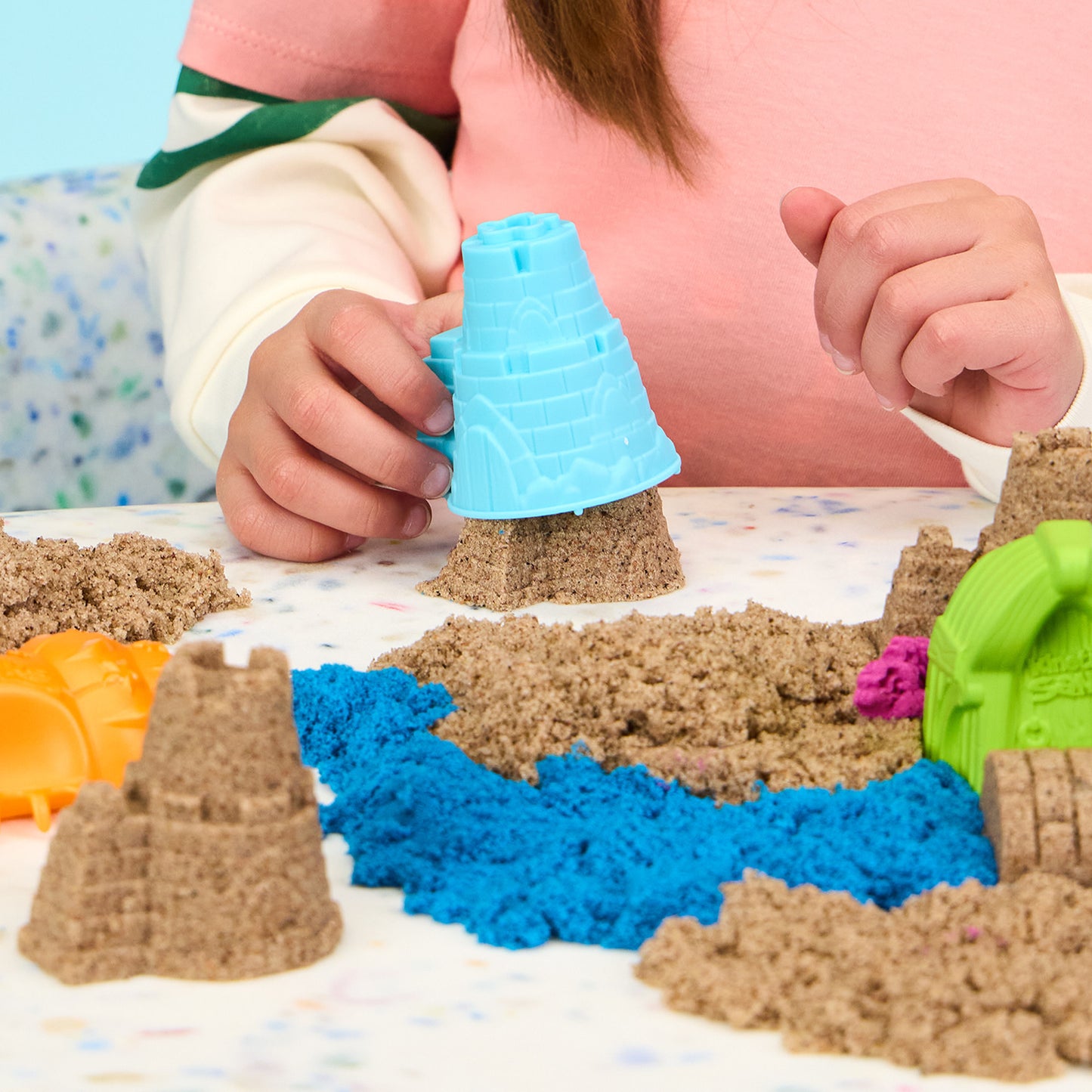 Kinetic Sand - Strand Abenteuer Set, Spielsand