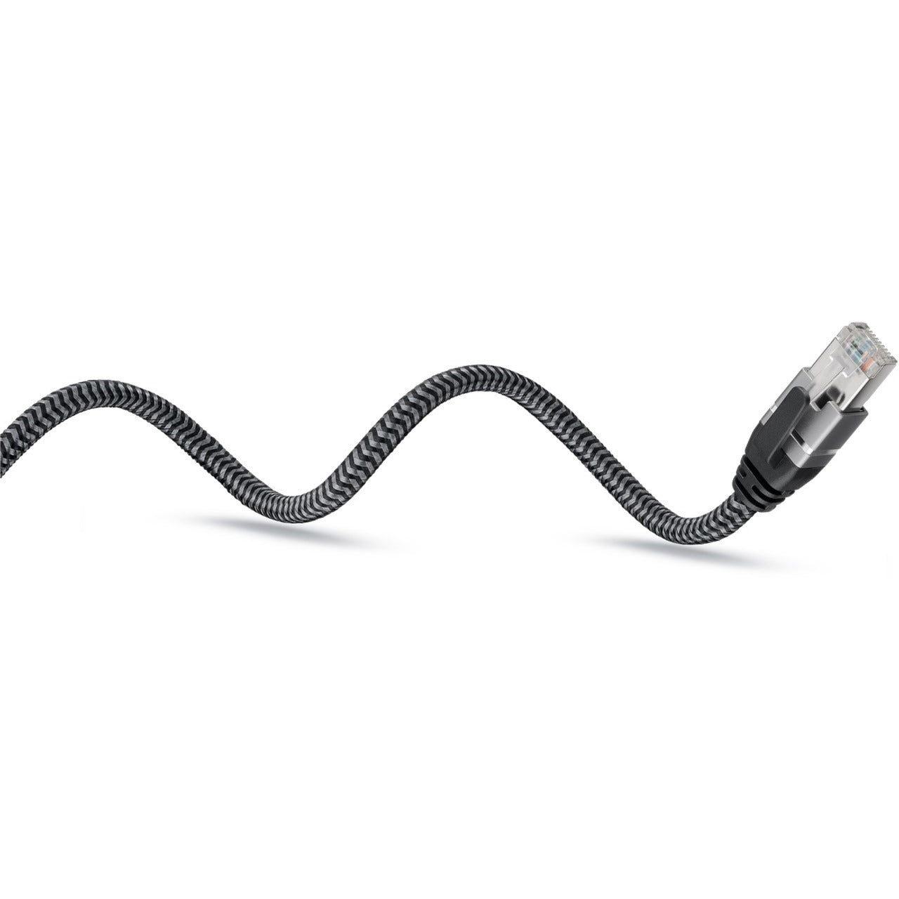 Goobay Ethernet-Kabel USB-A 3.2 Gen1 Stecker > RJ-45 Stecker (schwarz/silber, 1,5 Meter)