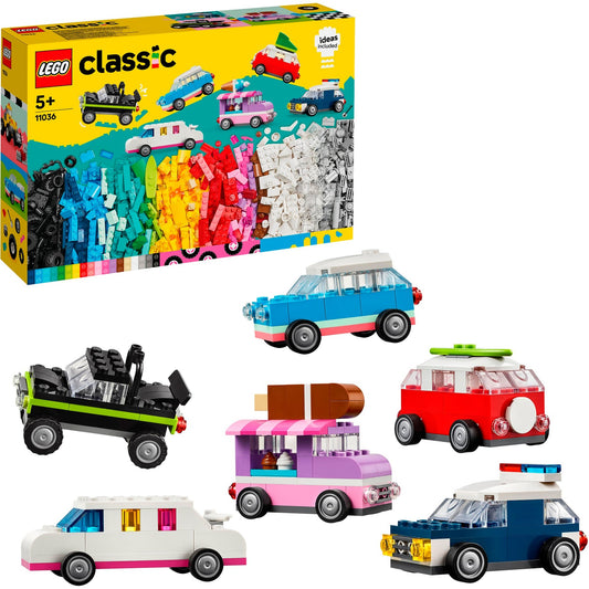 LEGO 11036 Classic Kreative Fahrzeuge, Konstruktionsspielzeug