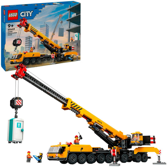 LEGO 60409 City Mobiler Baukran, Konstruktionsspielzeug