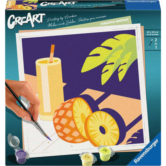 CreArt - Mocktail Ananas, Malen