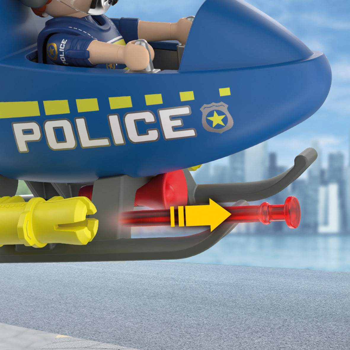 72080 City Action Polizeihelikopter, Konstruktionsspielzeug
