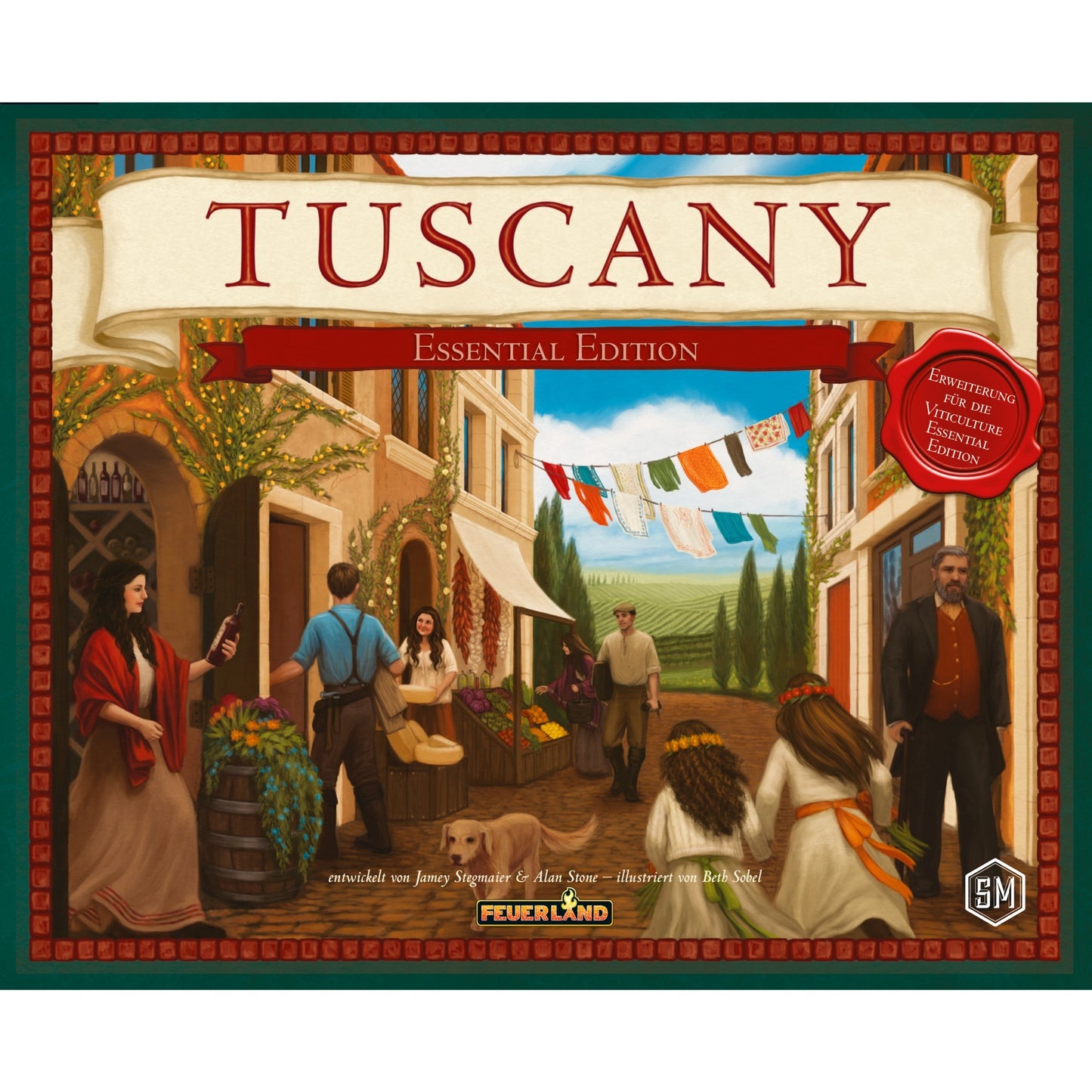 Pegasus Viticulture: Tuscany Essential Edition, Brettspiel