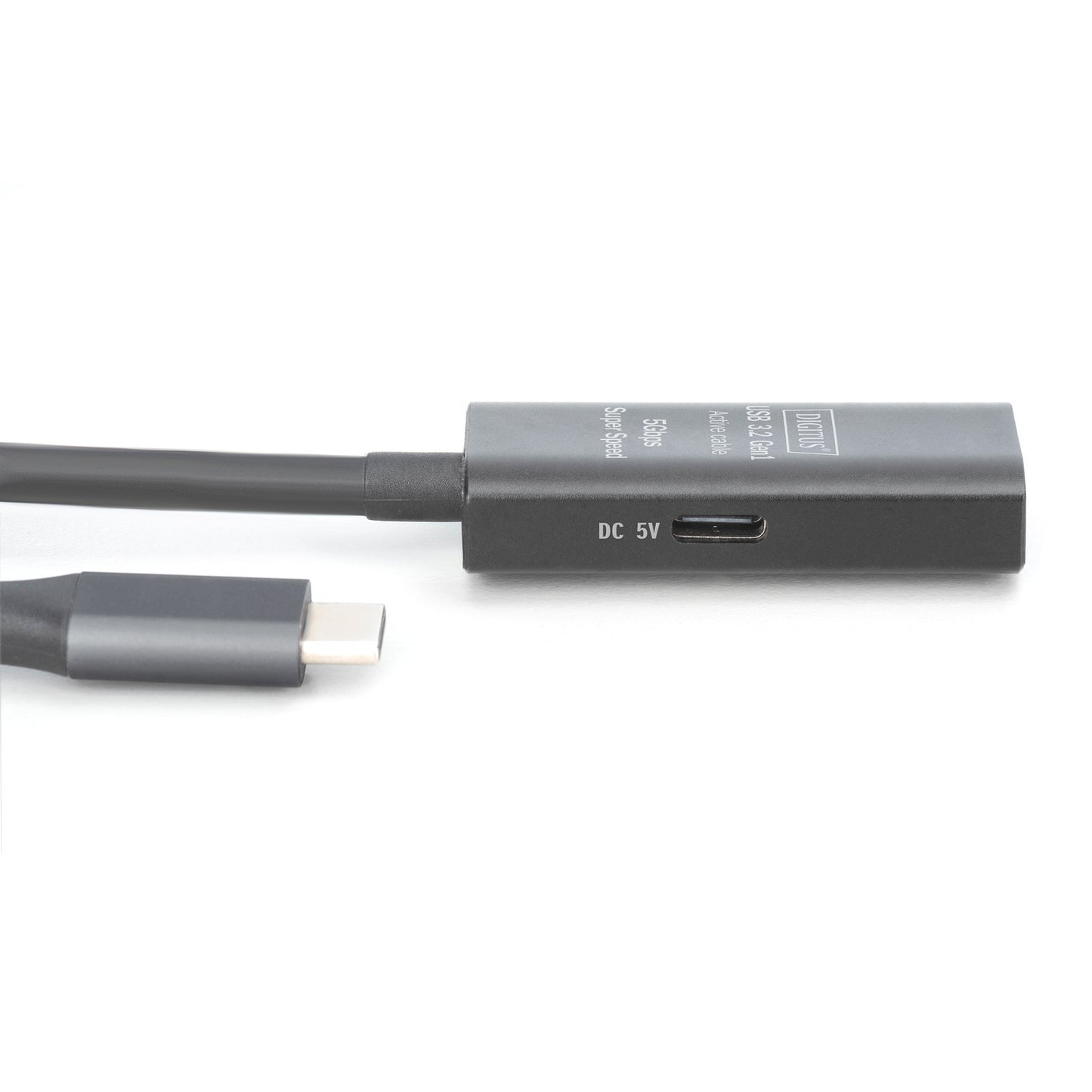 Aktives USB 3.2 Gen 1 Verlängerungskabel, USB-C Stecker > USB-A Buchse
