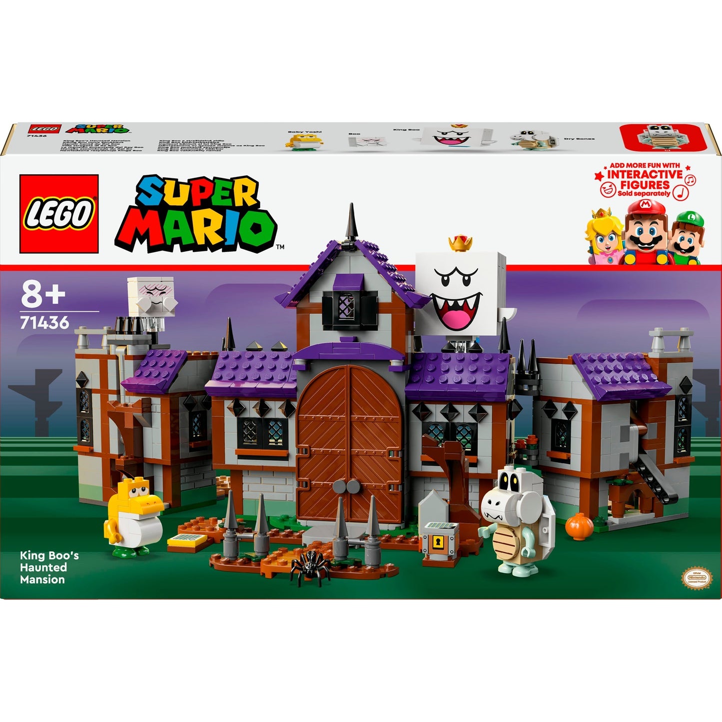 LEGO 71436 Super Mario König Buu Huus Spukhaus, Konstruktionsspielzeug