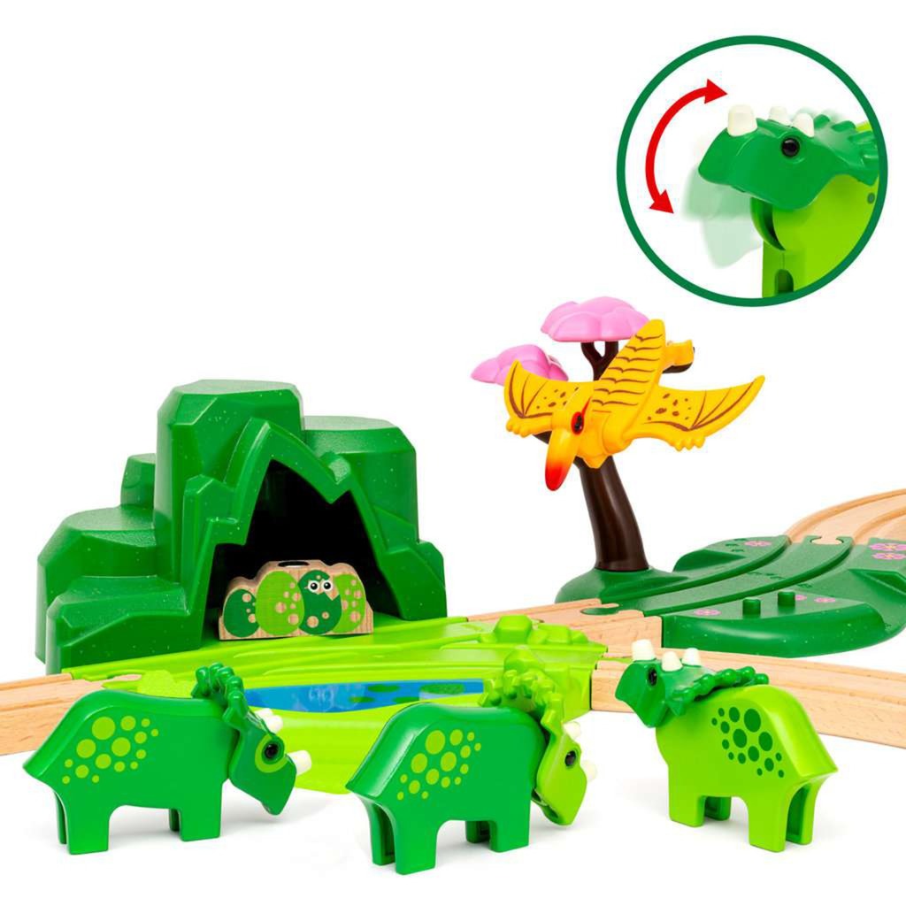 World Dinosaurier Deluxe Set, Bahn