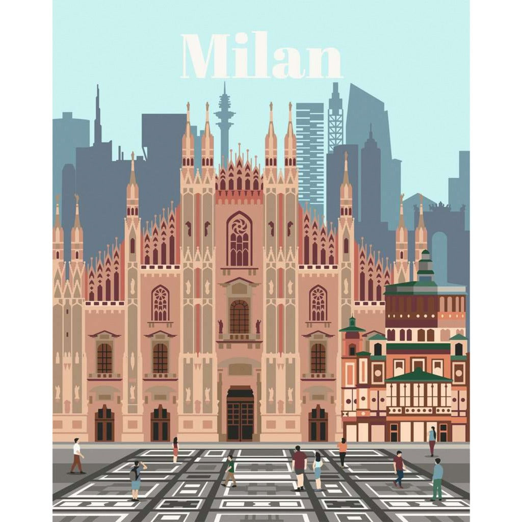 Ravensburger CreArt - Colorful Milan, Malen