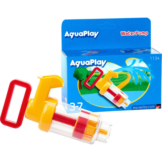 Aquaplay Wasserpumpe klein (gelb/rot)