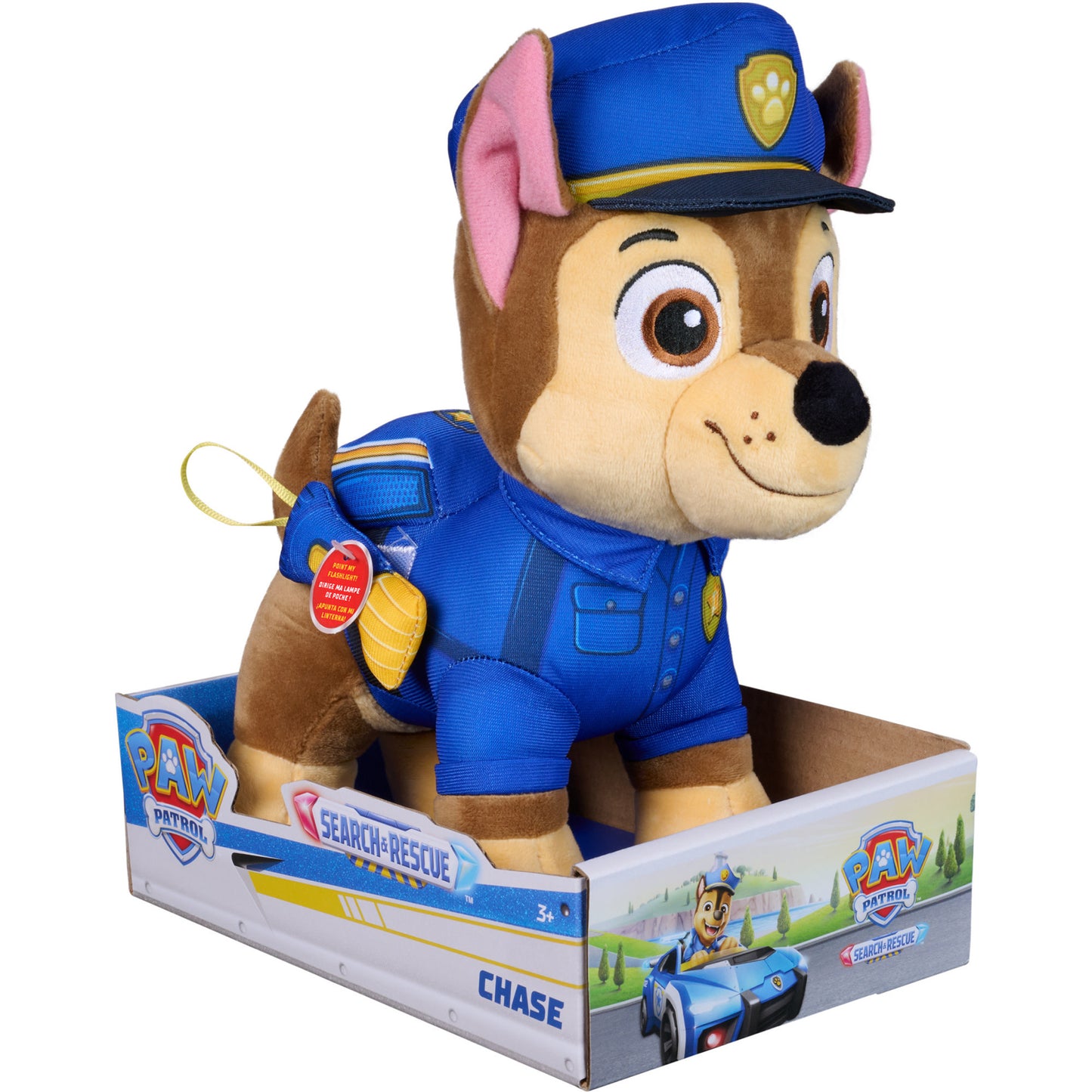 Paw Patrol - Search & Rescue: Chase Plüsch in Search & Rescue Uniform, Kuscheltier