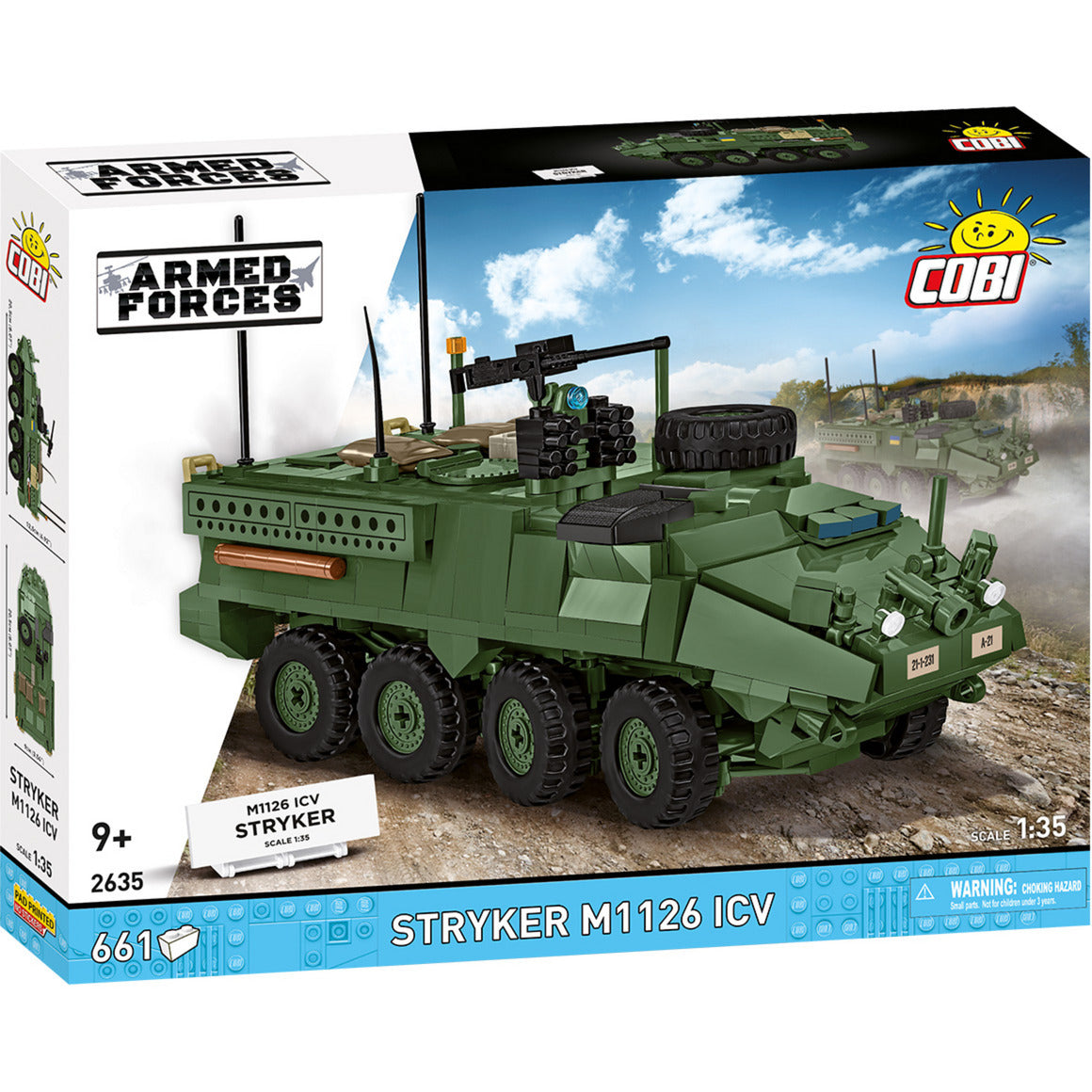 Stryker M1126 ICV, Konstruktionsspielzeug