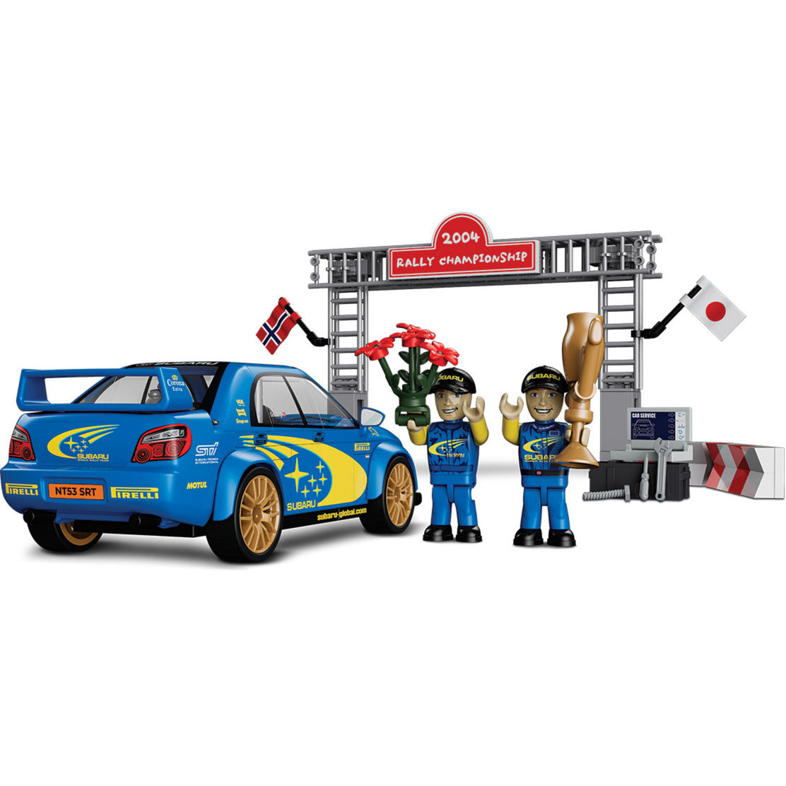 Subaru Impreza WRC 2004, Konstruktionsspielzeug