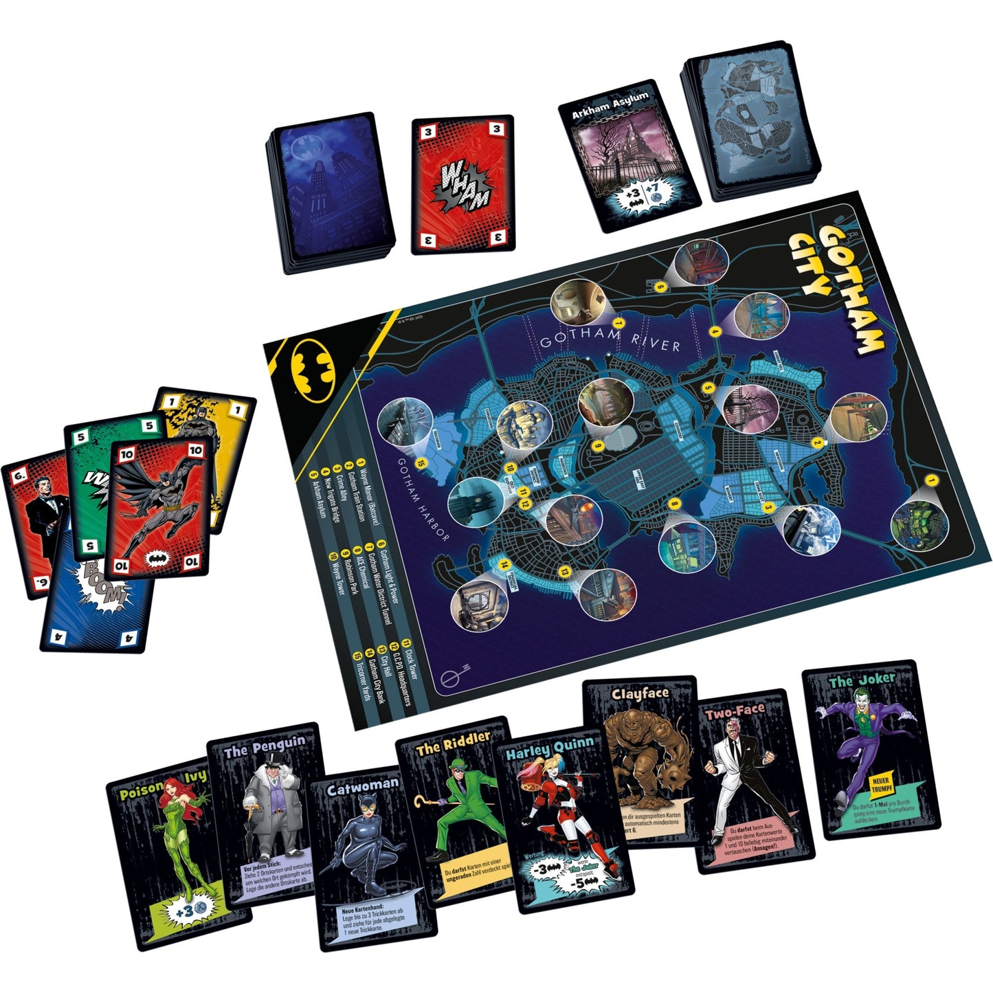 Schmidt Spiele Batman, Chaos in Gotham City, Brettspiel