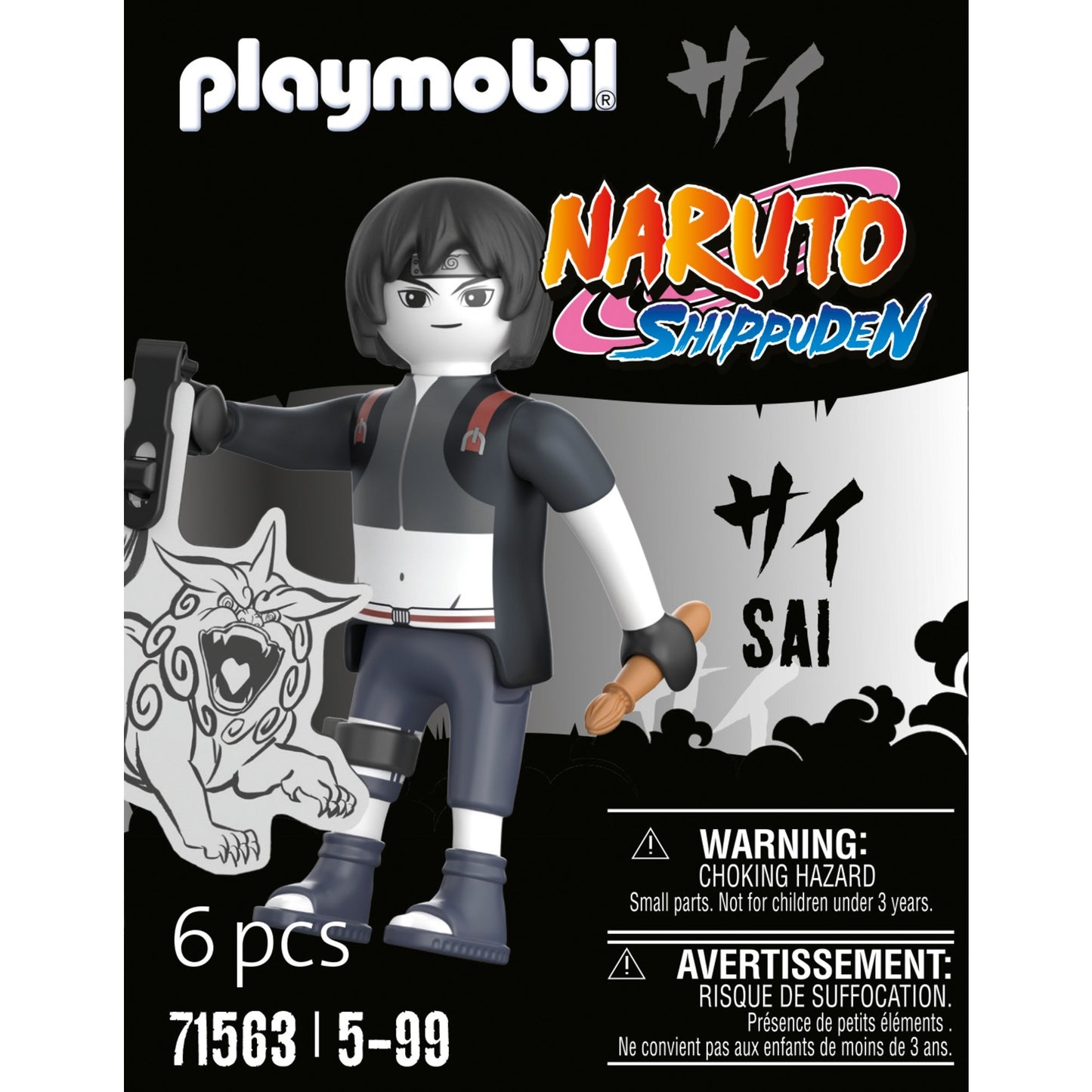 PLAYMOBIL 71563 Naruto Shippuden Sai, Konstruktionsspielzeug