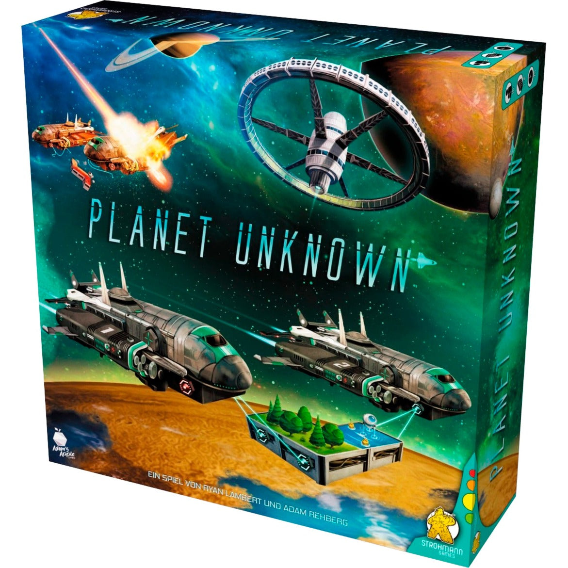 Pegasus Planet Unknown, Brettspiel