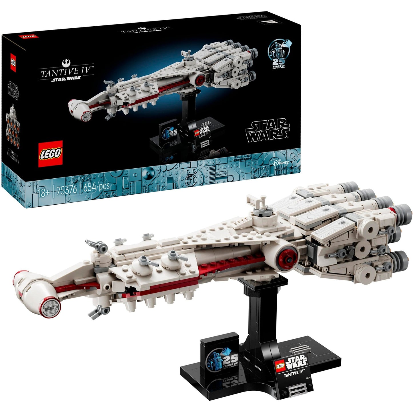 LEGO 75376 Star Wars Tantive IV, Konstruktionsspielzeug