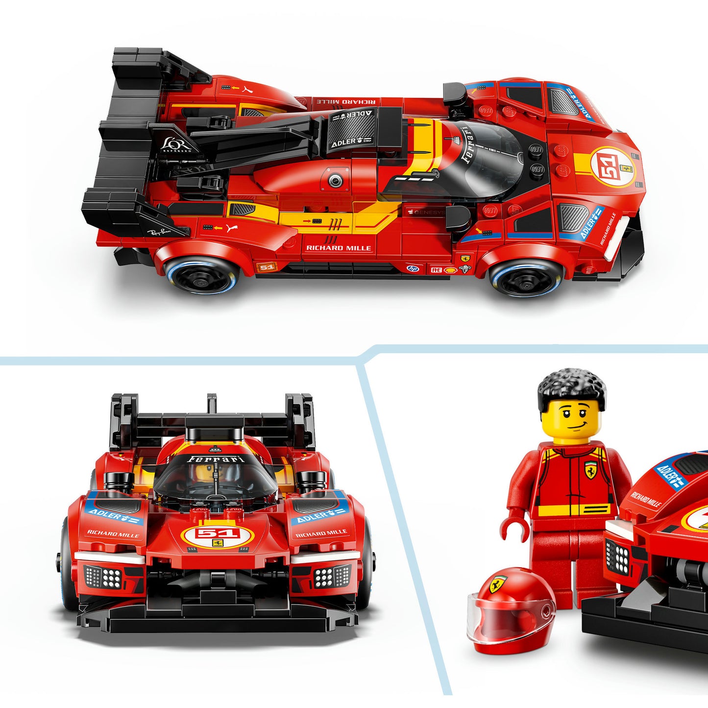 77261 Speed Champions Ferrari 499P, Konstruktionsspielzeug